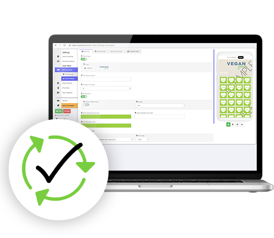 Digital Memory Game Coupon validation methods.