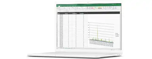 Extracted Digital Coupon remarketing list in an Excel sheet.